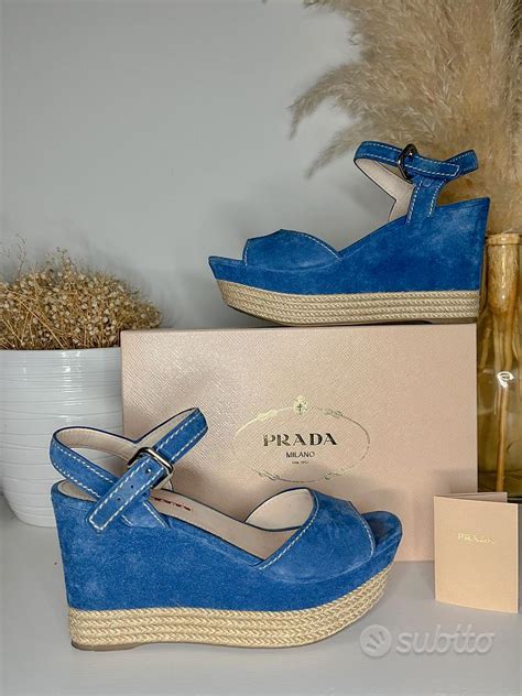 prada scarpe zeppa|Prada Sandali Con Zeppa .